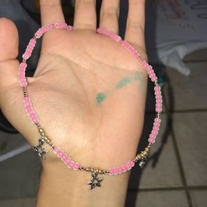 Pink Starburst Necklace 🌟💕